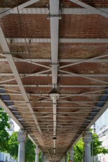 Paris, under metro line 6