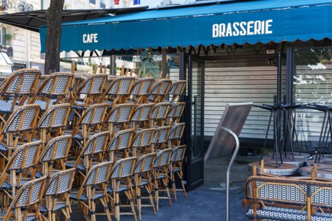 Paris, closed restaurant