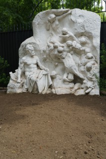 Victor Hugo ou La Vision du poète, sculpture de Georges Bareau