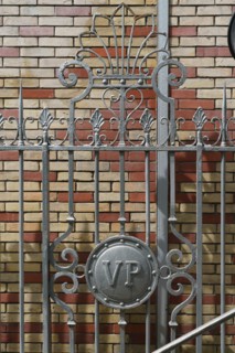 Paris, détail de la structure de la ligne 6 du métro