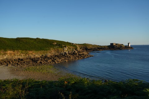 Pointe de Kermorvan, Finistère nord, GR34