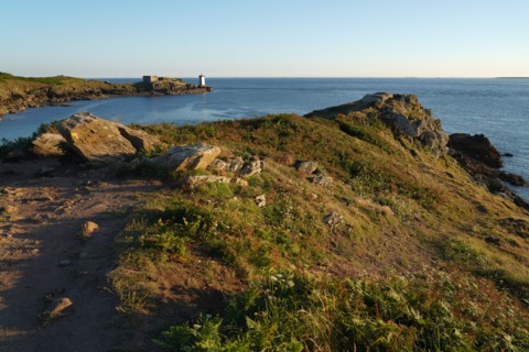 Pointe de Kermorvan, Finistère nord, GR34