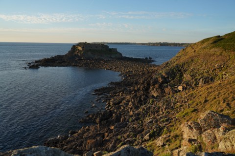 Pointe de Kermorvan, Finistère nord, GR34
