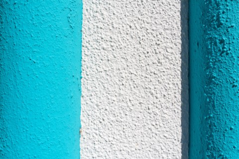 Détail de maison peinte, Le Conquet, Finistère nord