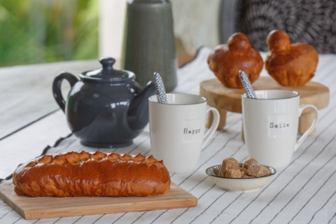 Table de petit déjeuner