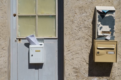 Door and letterboxes