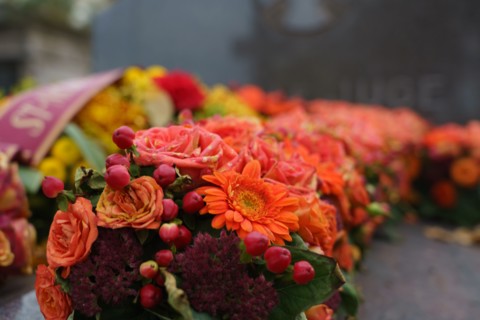 Paris, Montparnasse Cemetery at All Saints' Day
