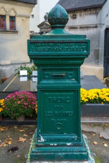 Paris, Montparnasse Cemetery at All Saints' Day