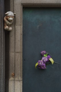 Paris, Montparnasse Cemetery at All Saints' Day