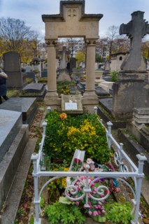 Paris, Montparnasse cemetery, tomb of Guy de Montparnasse