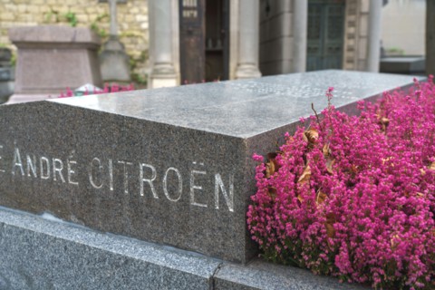 Paris, Montparnasse cemetery, tomb of André Citroën