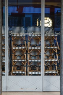 Paris, restaurant fermé pour cause de pandémie Covid-19