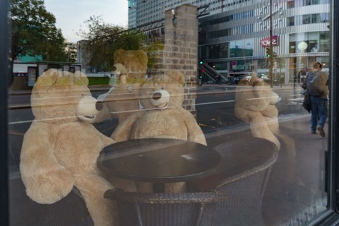 Paris, restaurant fermé pour cause de pandémie Covid-19