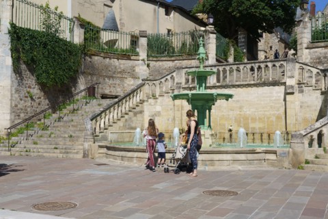 Place du jet d'eau, Le Mans