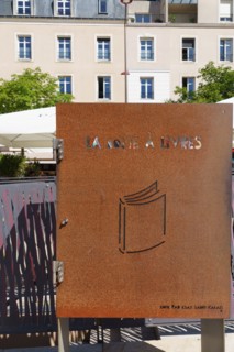 Boîte a livres, Le Mans