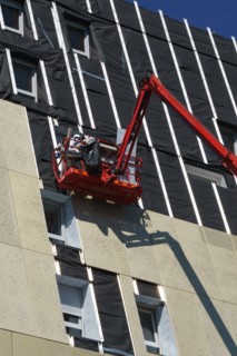 Grands travaux de construction d'immeubles, Le Mans