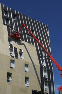 Grands travaux de construction d'immeubles, Le Mans