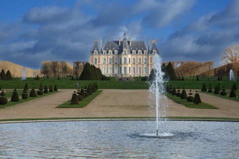 Château de Sceaux (Hauts-de-Seine), façade arrière