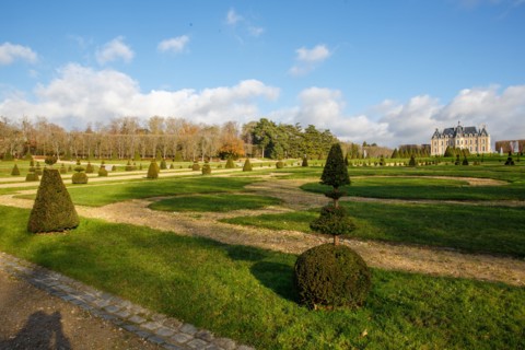 Château de Sceaux (Hauts-de-Seine), façade arrière