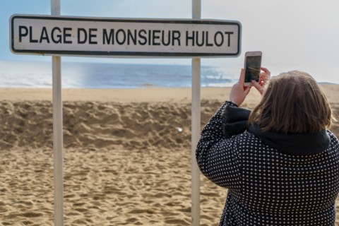 Saint-Nazaire, plage de Monsieur Hulot