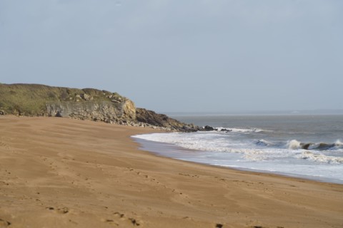 Plage de la Courance à Saint-Marc-sur-Mer, Loire-Atlantique