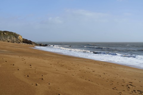 Plage de la Courance à Saint-Marc-sur-Mer, Loire-Atlantique