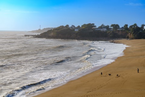 Beach of la Courance in Saint-Marc-sur-Mer, Loire-Atlantique