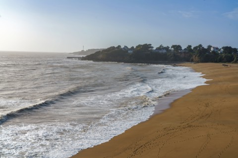 Plage de la Courance à Saint-Marc-sur-Mer, Loire-Atlantique