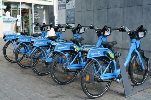 Zebullo free service bicycles in Reims