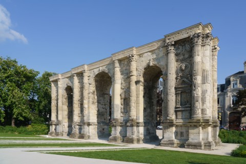 Porte de Mars à Reims