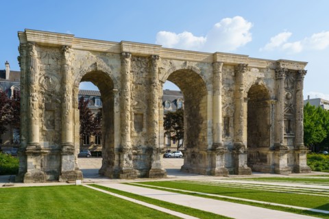 Porte de Mars à Reims