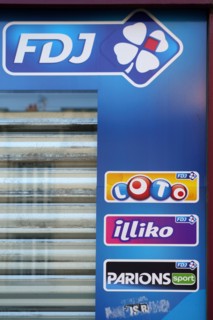 Française des Jeux sign (lottery game)