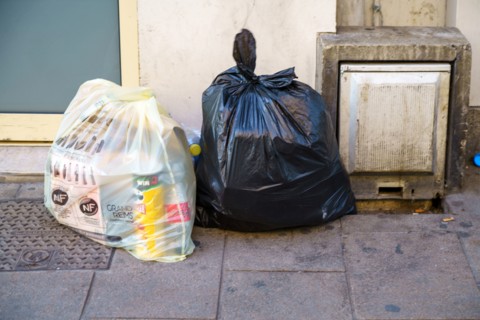 Reims, poubelles