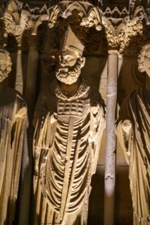 Reims, cathédrale Notre-Dame de nuit