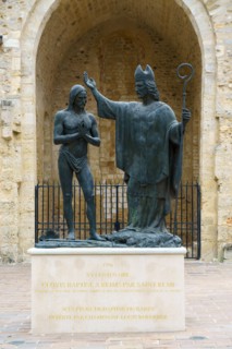 Reims, le Baptême de Clovis
