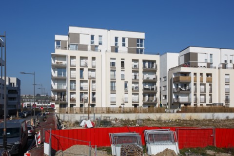 Athis-Mons, chantier de construction