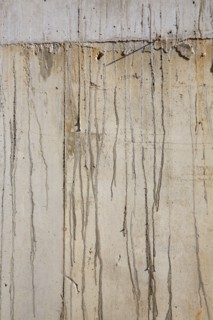 Mur d'un chantier de construction