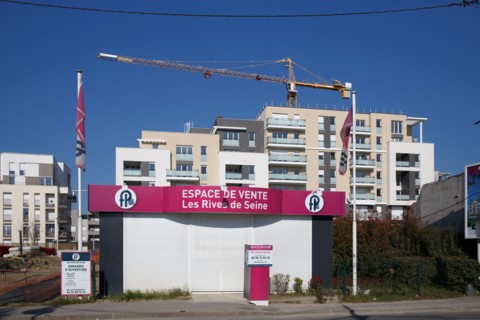 Athis-Mons, chantier de construction