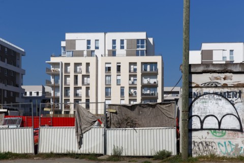 Athis-Mons, chantier de construction