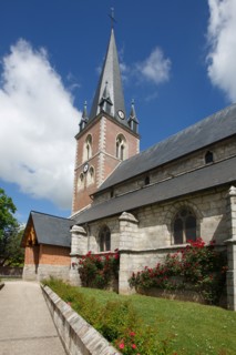 The church of Luneray