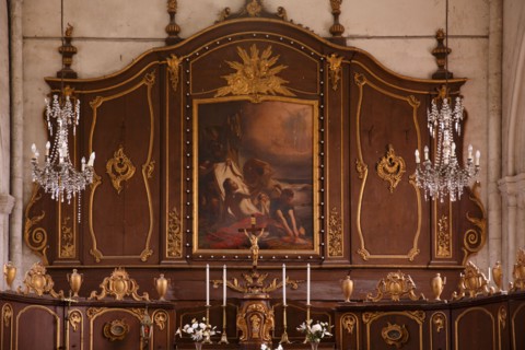 The church of Saint-Victor l'Abbaye