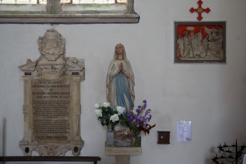 The church of Saint-Victor l'Abbaye