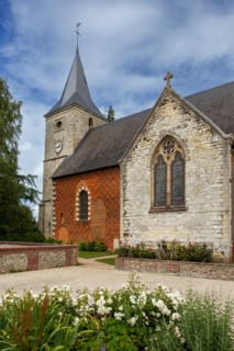 The church of Saint-Victor l'Abbaye
