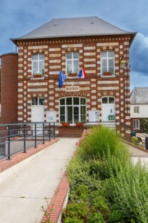 Town hall of Saint-Victor l'Abbaye