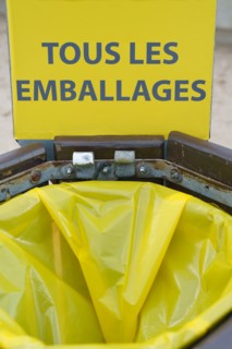 Trouville, Street litter bin