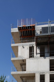 Chantier de construction à Rueil-Malmaison