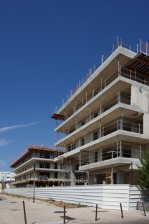 Chantier de construction à Rueil-Malmaison