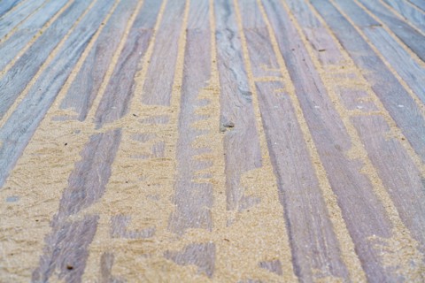 Trouville, planches de plage