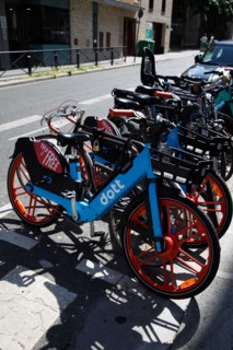 Vélos en libre service, Paris