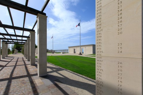 British Normandy Memorial in Ver-sur-Mer